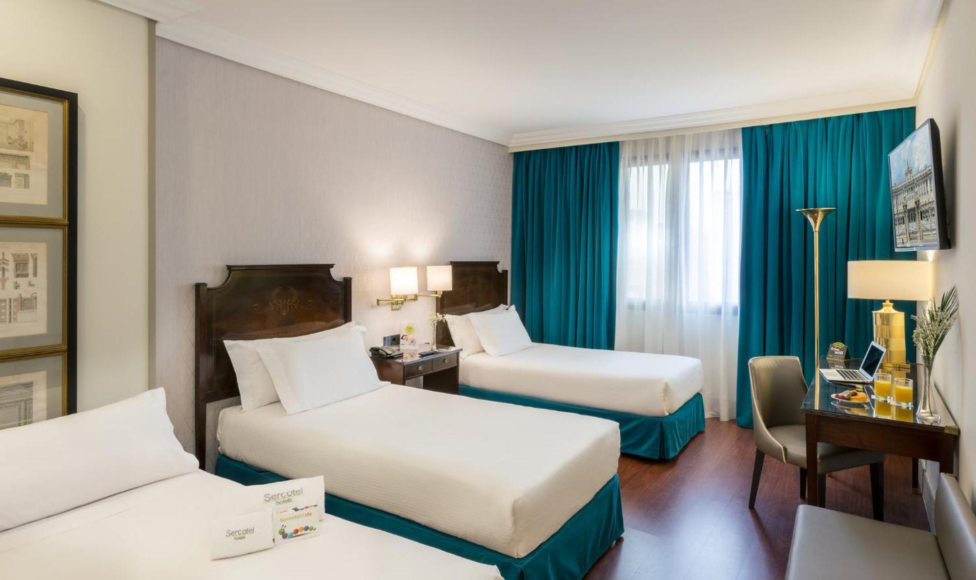 Sercotel Gran Hotel Conde Duque Madrid Eksteriør billede